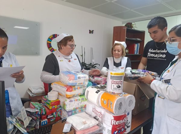 Voluntariado Tomasino y Damas Grises unidos por la solidaridad